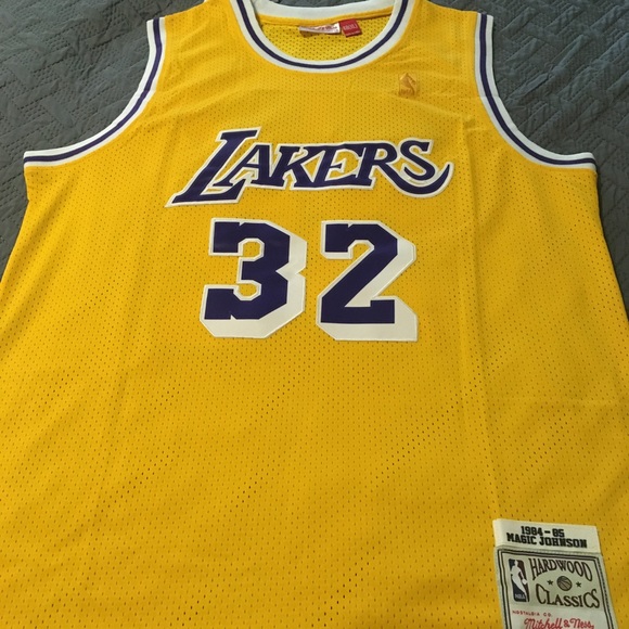 Magic Johnson Los Angeles Lakers Jersey - Picture 1 of 3